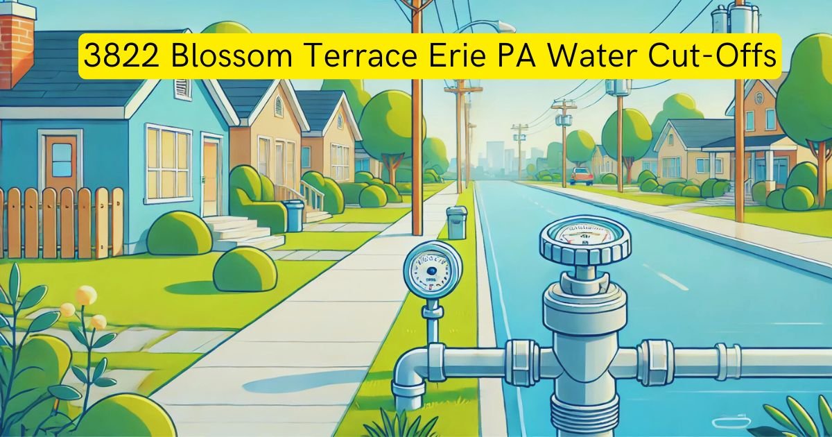 3822 Blossom Terrace Erie PA Water Cut-Offs